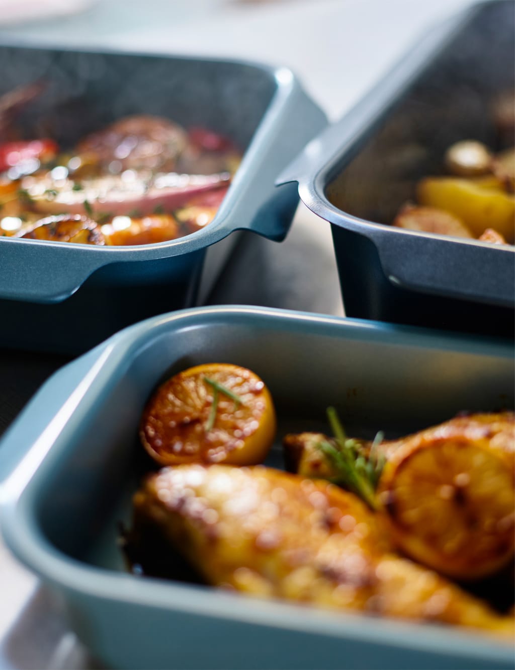 3 Piece Nest Roasting Trays 7 of 8