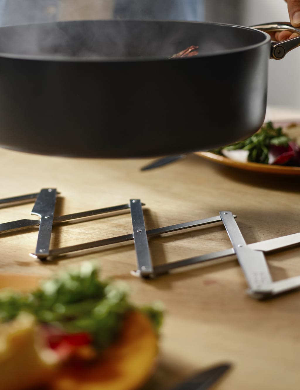 Stainless Steel Expandable Trivet 4 of 6