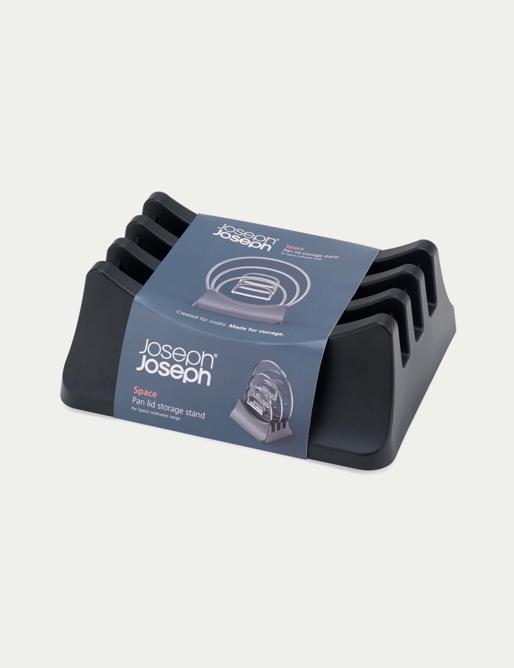 3pc Space Stainless Steel Pan Lid Holder 3 of 8