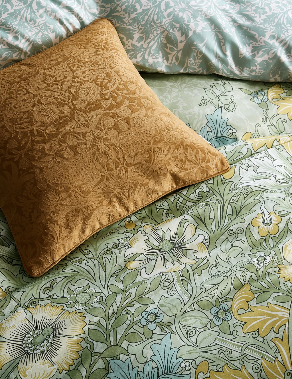 Cucchiaio In Melamina William Morris Compton Design - Collezione Leonardo, 24x9 Cm, Stoviglia Artistica Per La Tavola