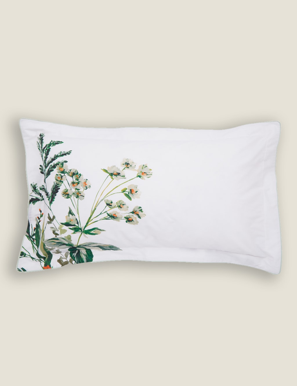Pure Cotton Lakeside Floral Bedding Set 5 of 5