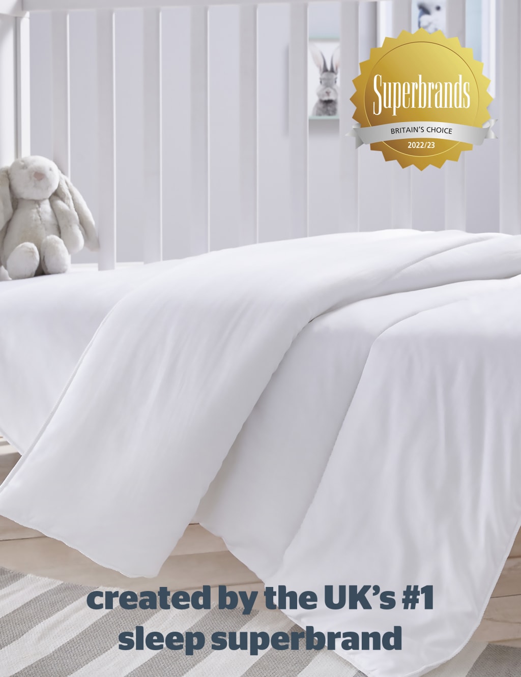 Safe Nights 4 Tog Cot Bed Duvet Silentnight M S