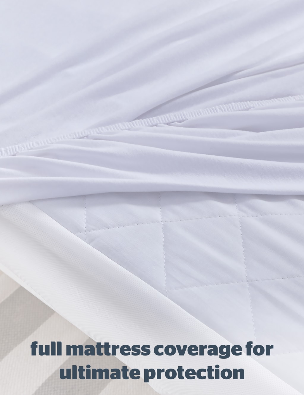 Safenights Cot Bed Waterproof Mattress Protector Silentnight M S