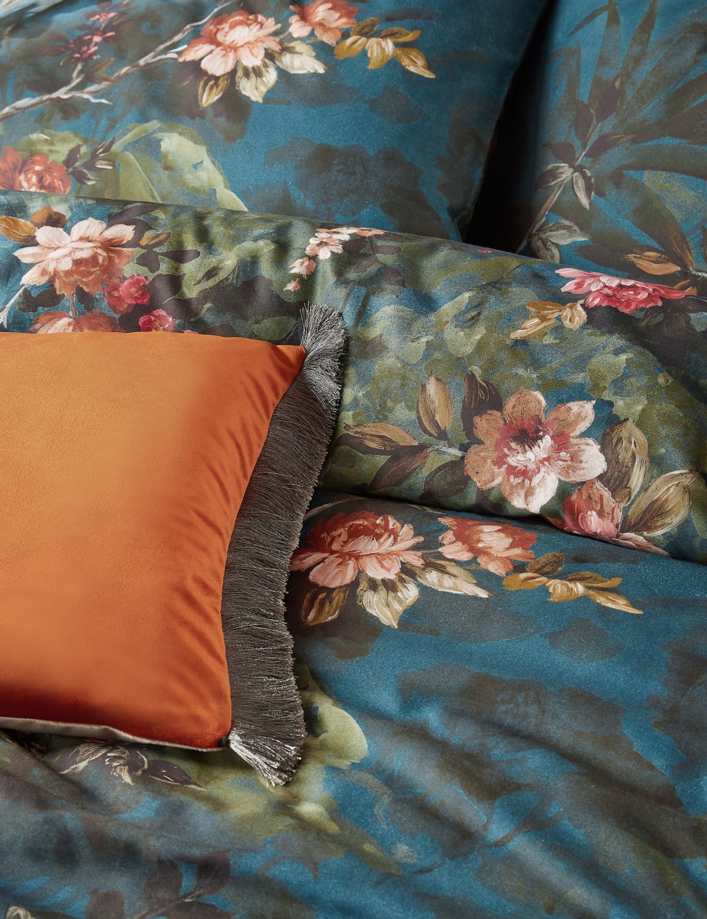 Pure Cotton Night Garden Bedding Set 4 of 8