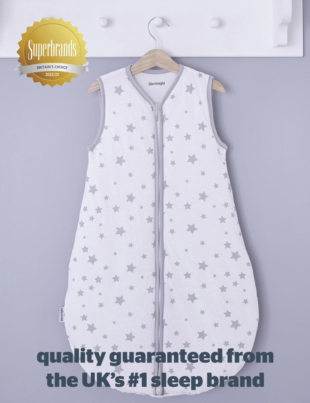 Silent night baby sleeping bag clearance