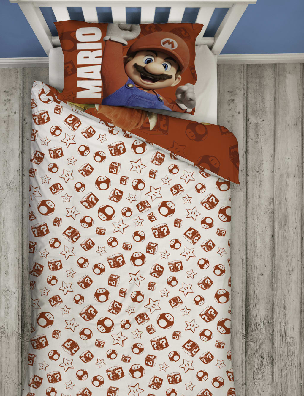 Super Mario™ Jump Single Bedding Set 2 of 9