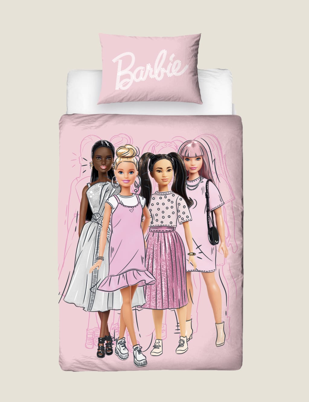 Barbie™ Figures Single Bedding Set 5 of 8