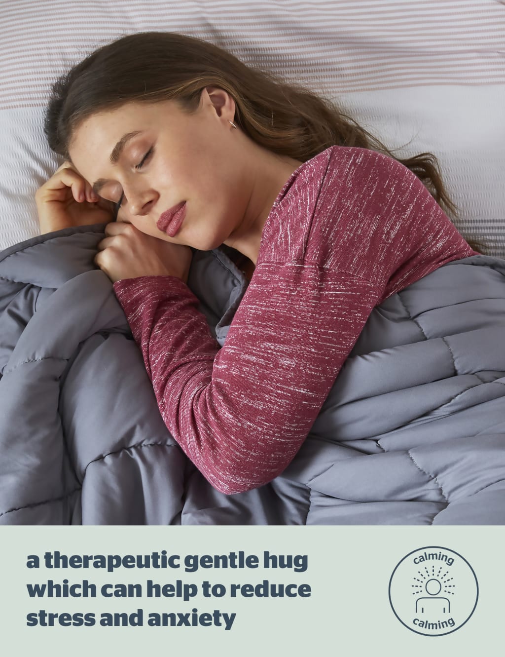 Wellbeing 9kg Weighted Blanket Silentnight M S