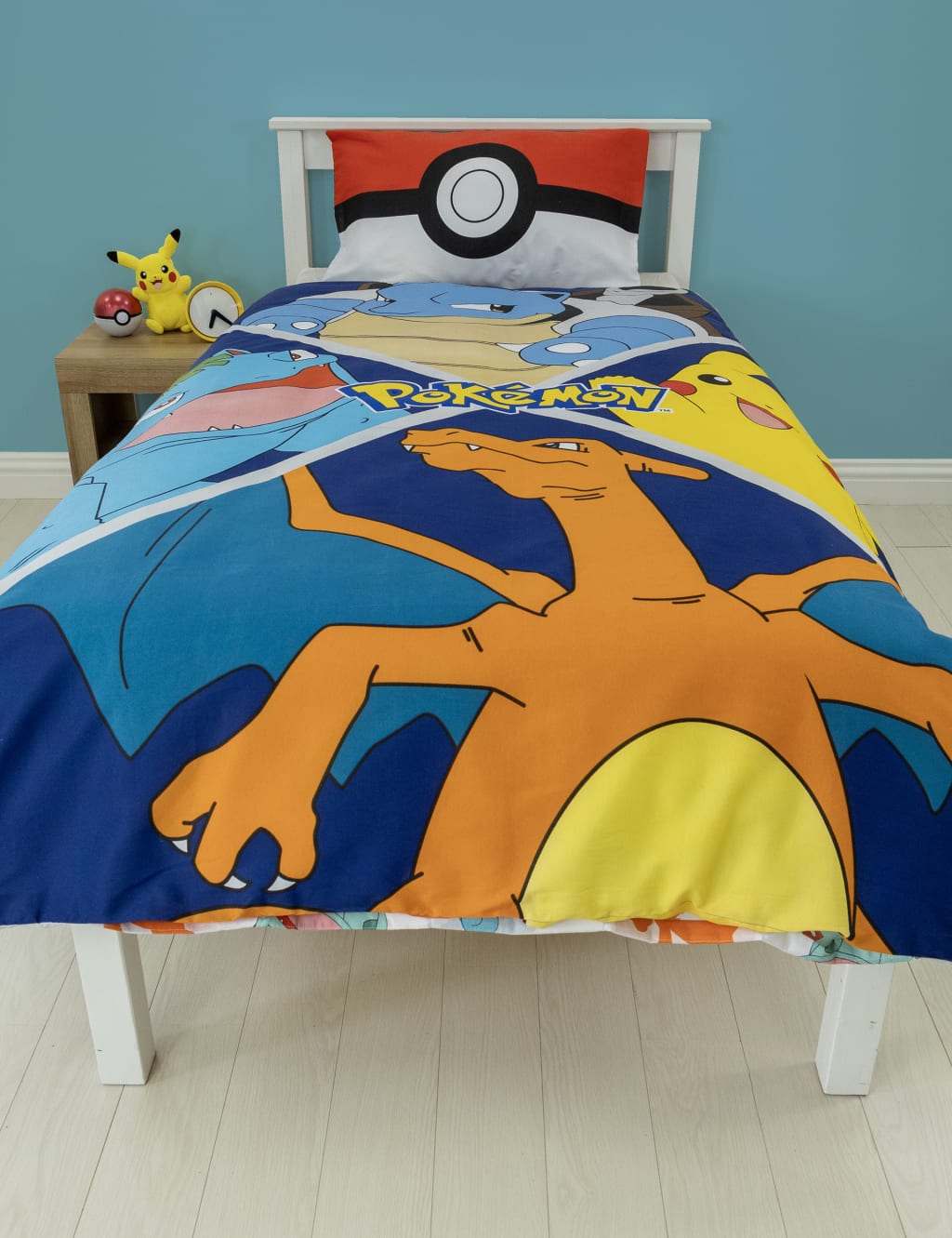 Pokemon Divide Single Bedding Set