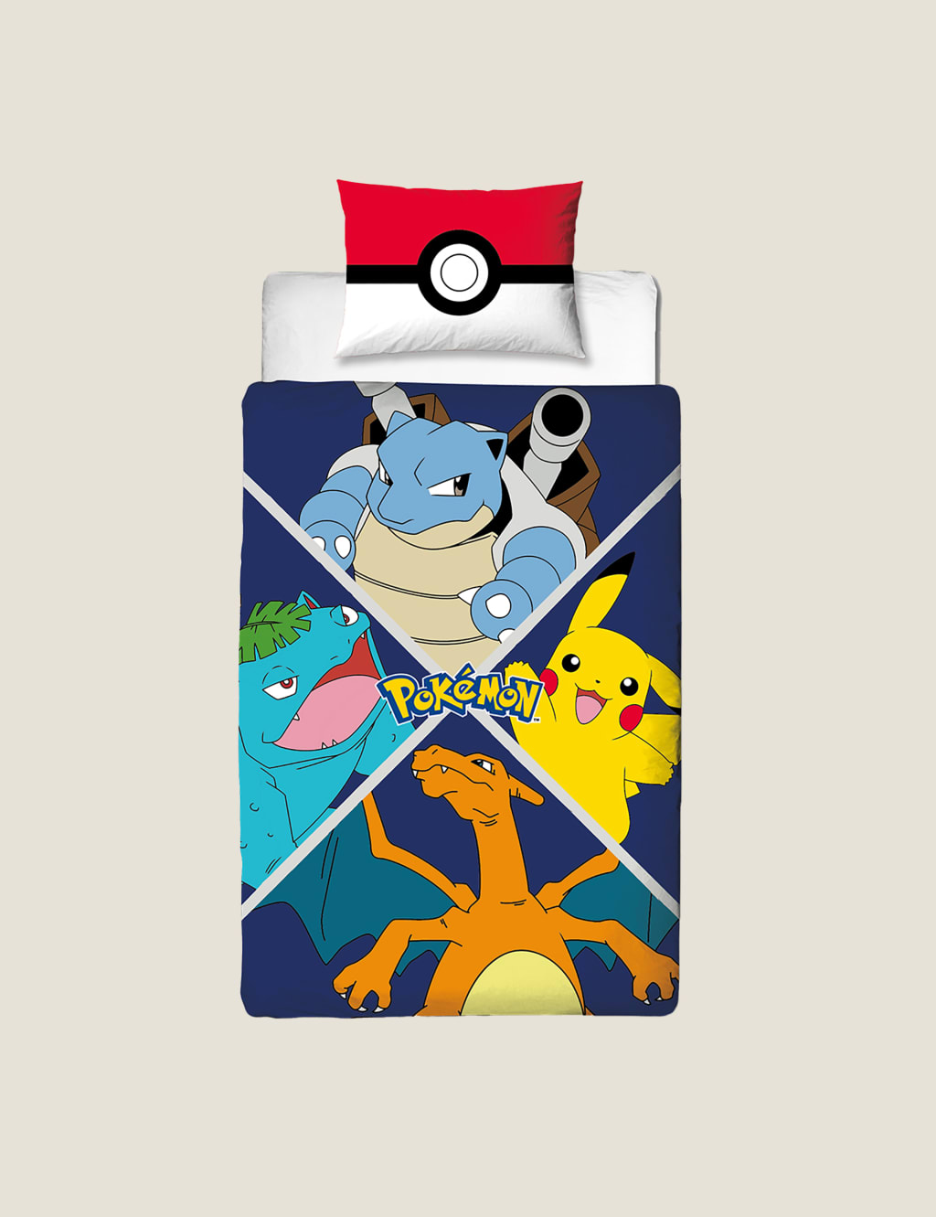 Pokémon™ Divide Single Bedding Set 5 of 9