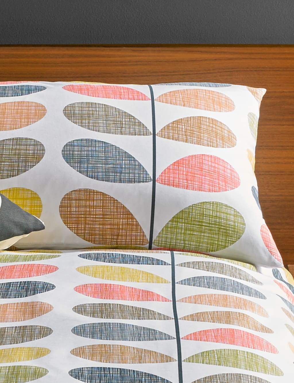 2pk Pure Cotton Scribble Stem Pillowcases 1 of 1