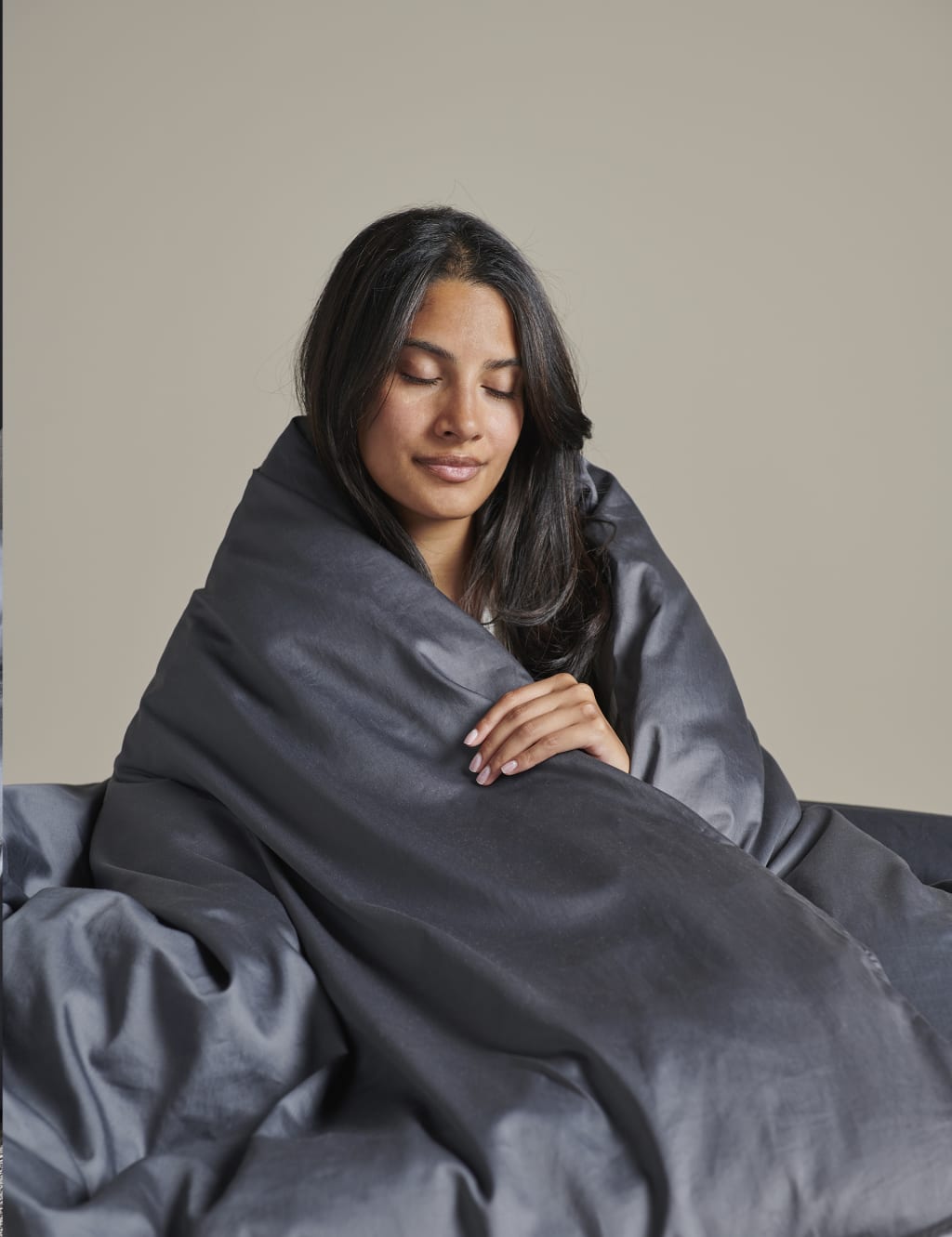 Pure Cotton Sateen Luxe Duvet Cover 2 of 3