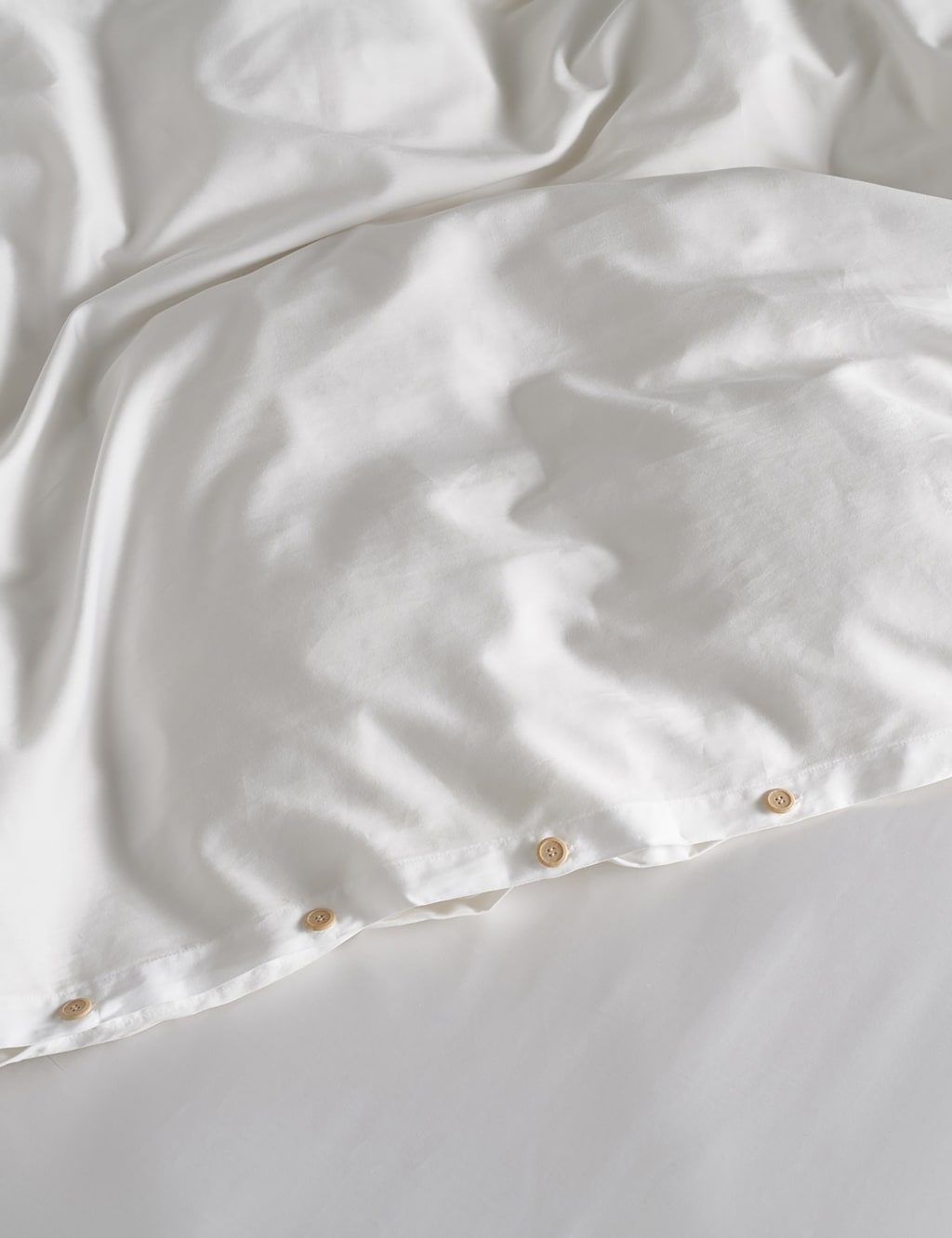 Pure Cotton Sateen Luxe Duvet Cover 3 of 4