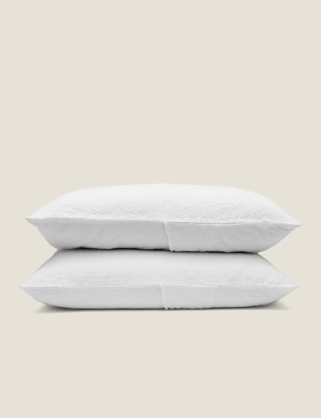 2 Pack Pure Linen Pillowcases 1 of 3