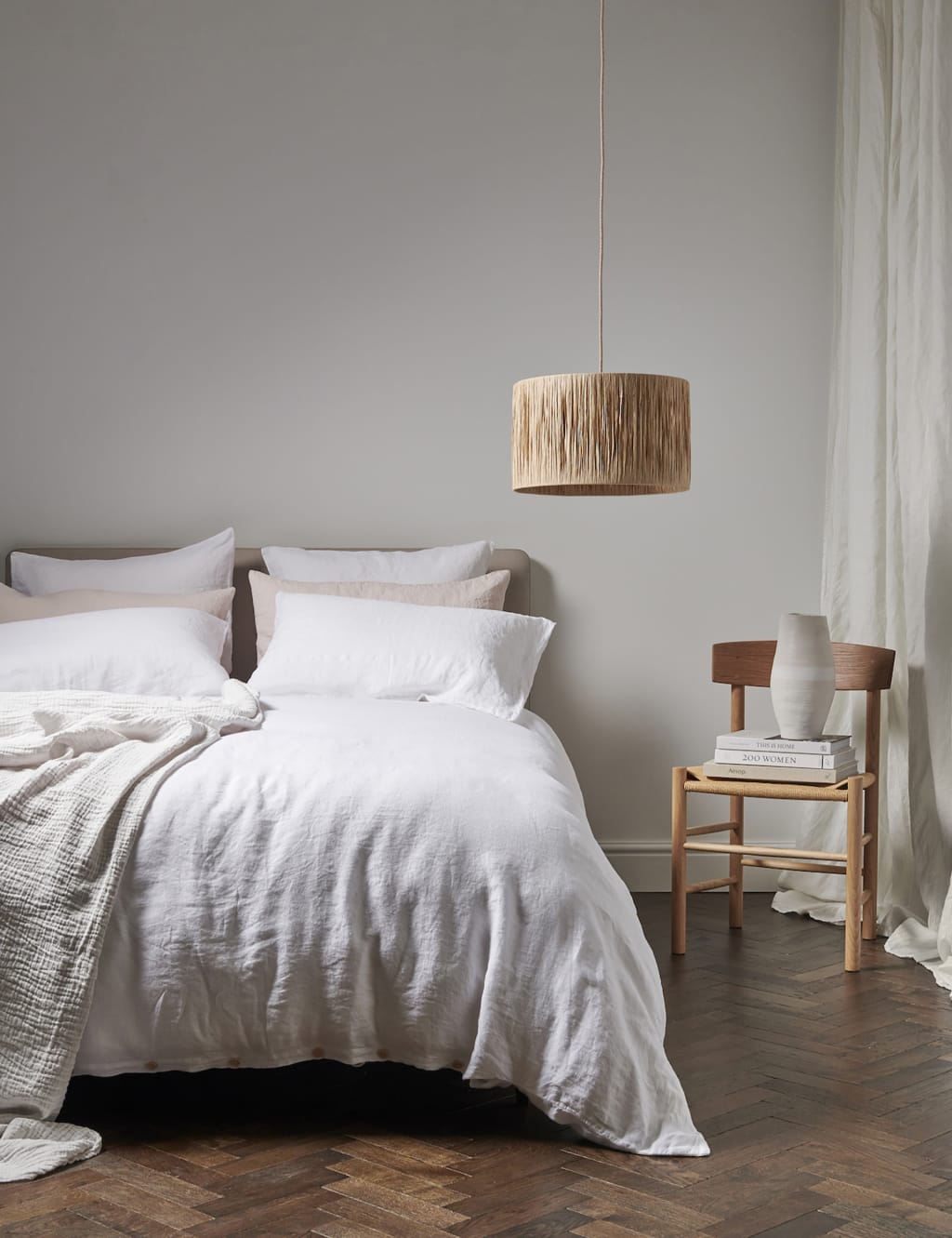 2 Pack Pure Linen Pillowcases 3 of 3