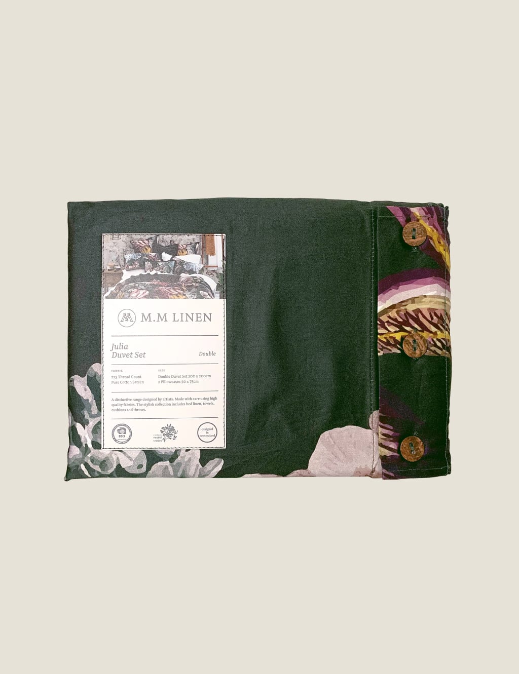 Pure Cotton Julia Bedding Set 5 of 5