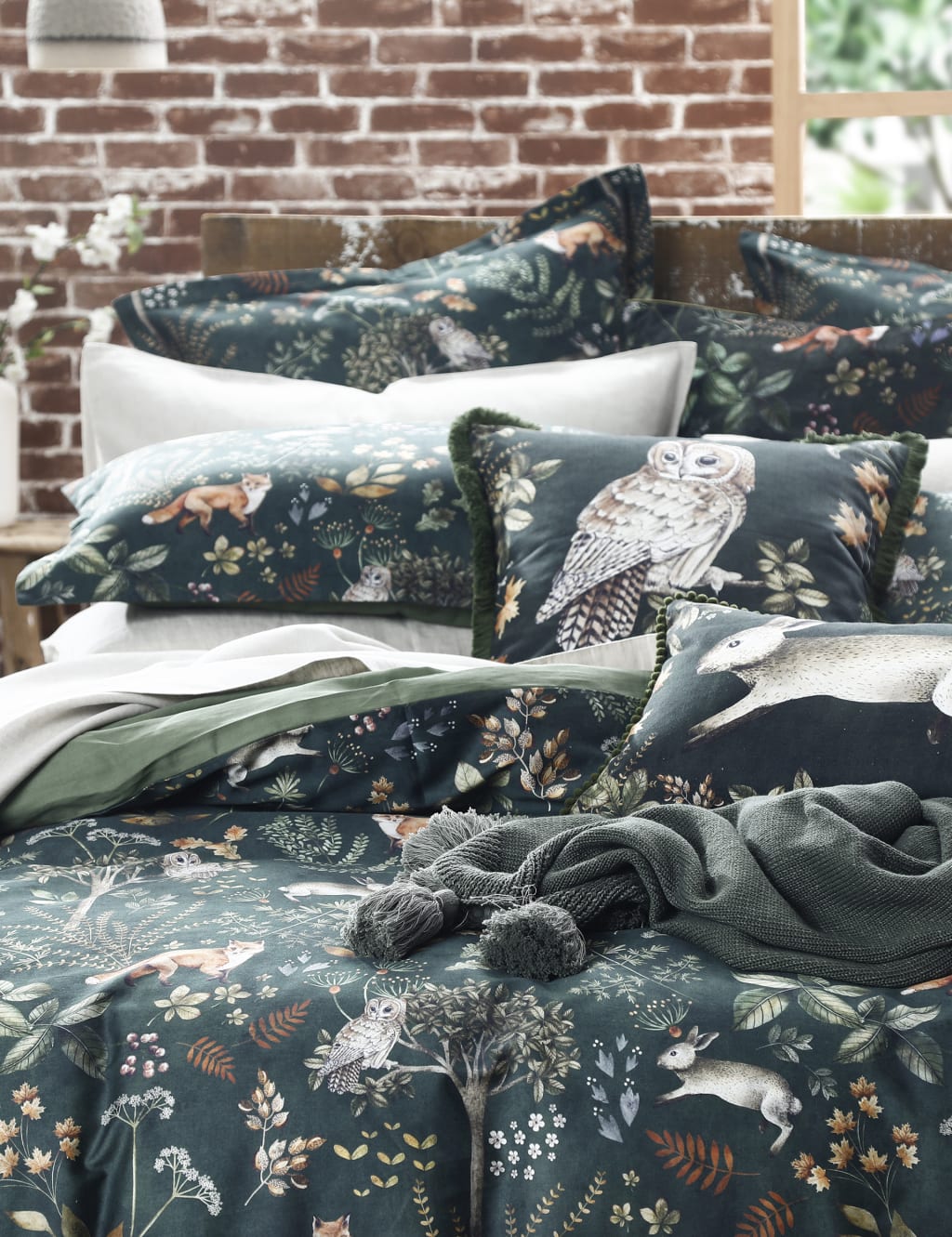 Pure Cotton Briar Bedding Set 2 of 5