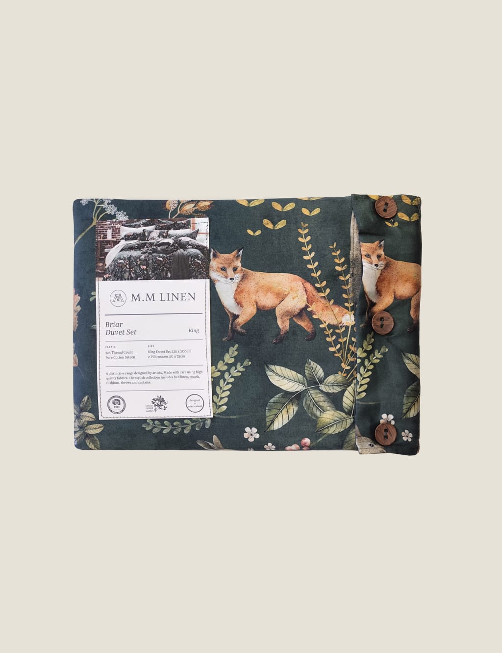 Pure Cotton Briar Bedding Set 5 of 5