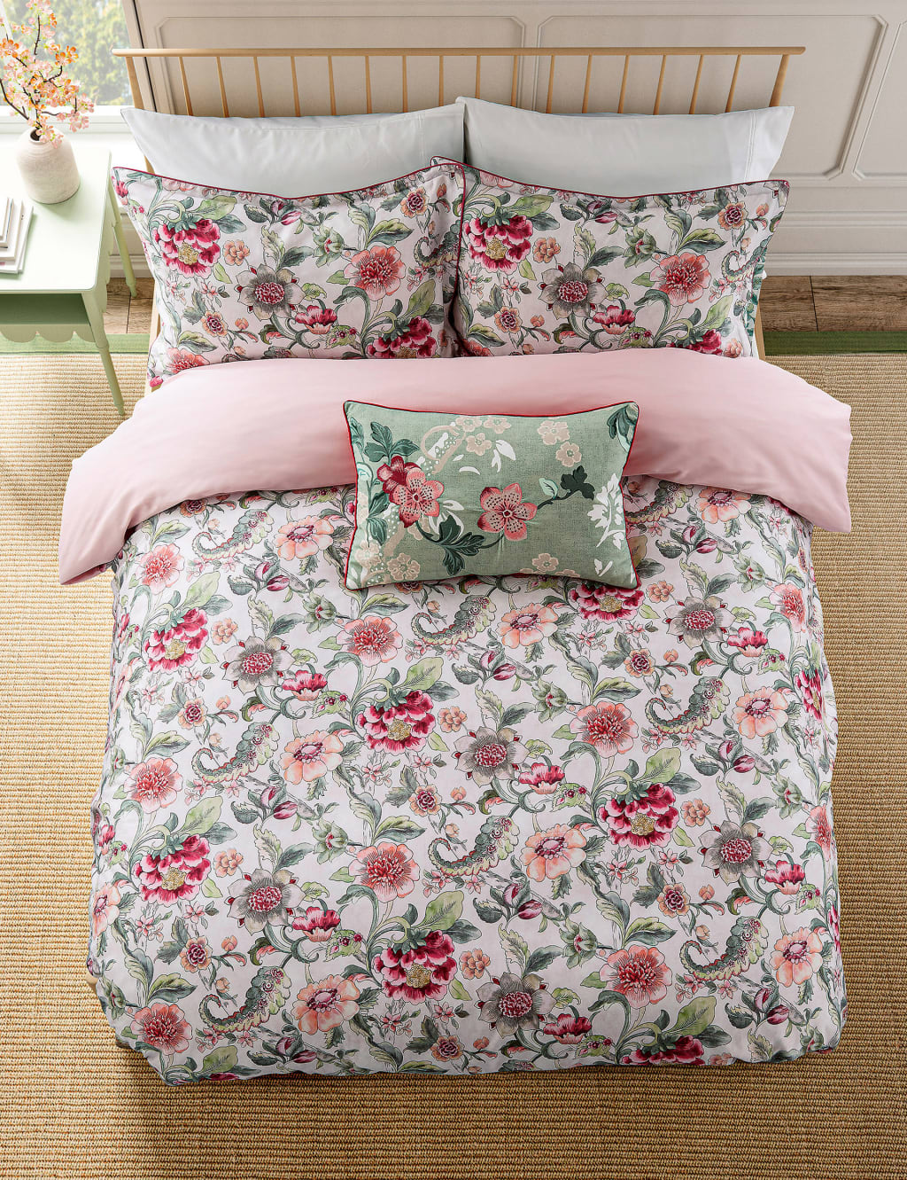 Pure Cotton Piccadilly Park Bedding Set 4 of 5