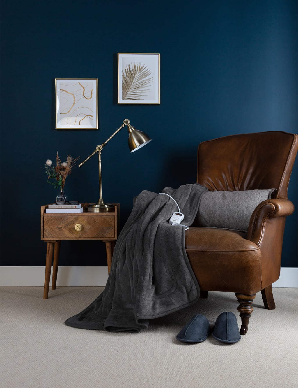 Intelligent Warmth Electric Heated Throw Snuggledown M S
