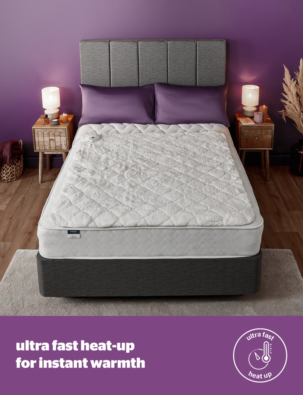Silent night teddy fleece duvet single online