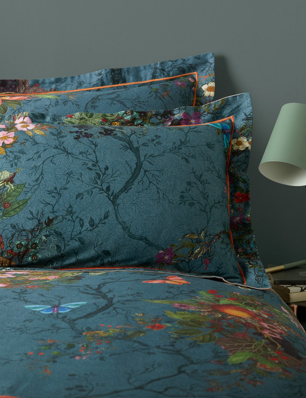 Pure Cotton Bloomsbury Garden Bedding Set 5 of 5
