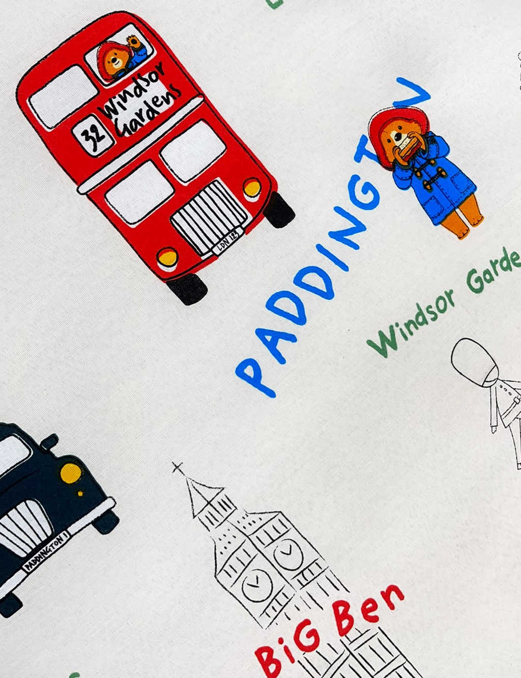 Paddington bear cot bed bedding 2025