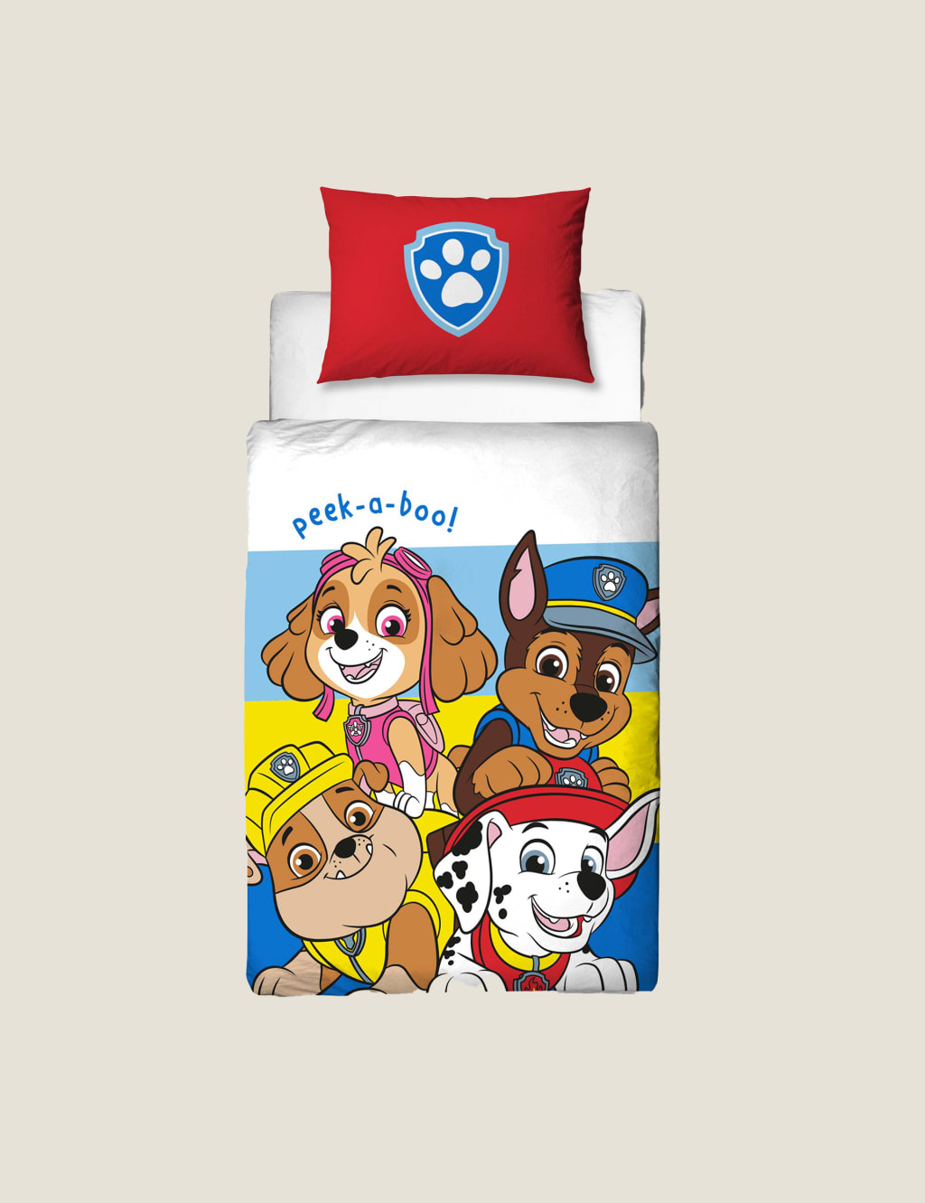 PAW Patrol™ Cotton Blend Cot Bedding Set 5 of 5