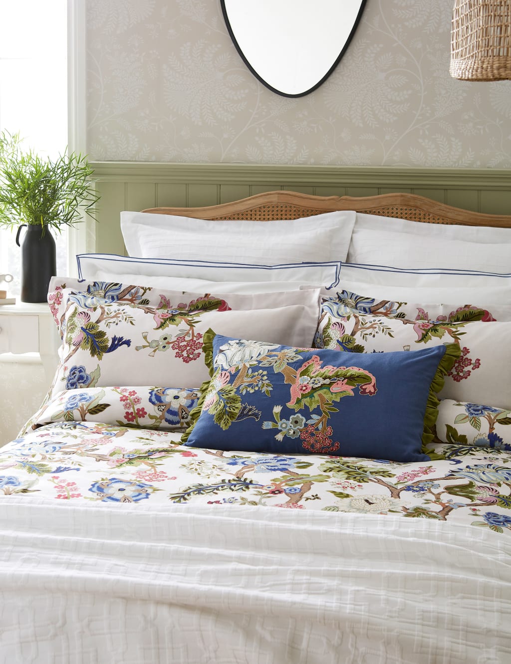 Pure Cotton Sateen Fussang Tree Duvet Cover 2 of 3