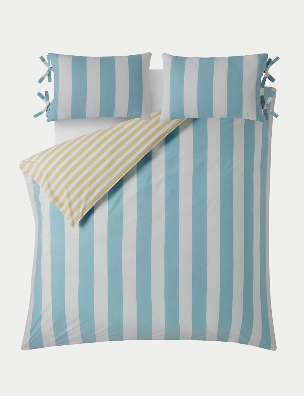 Pure Cotton Lille Stripe Bedding Set 4 of 6