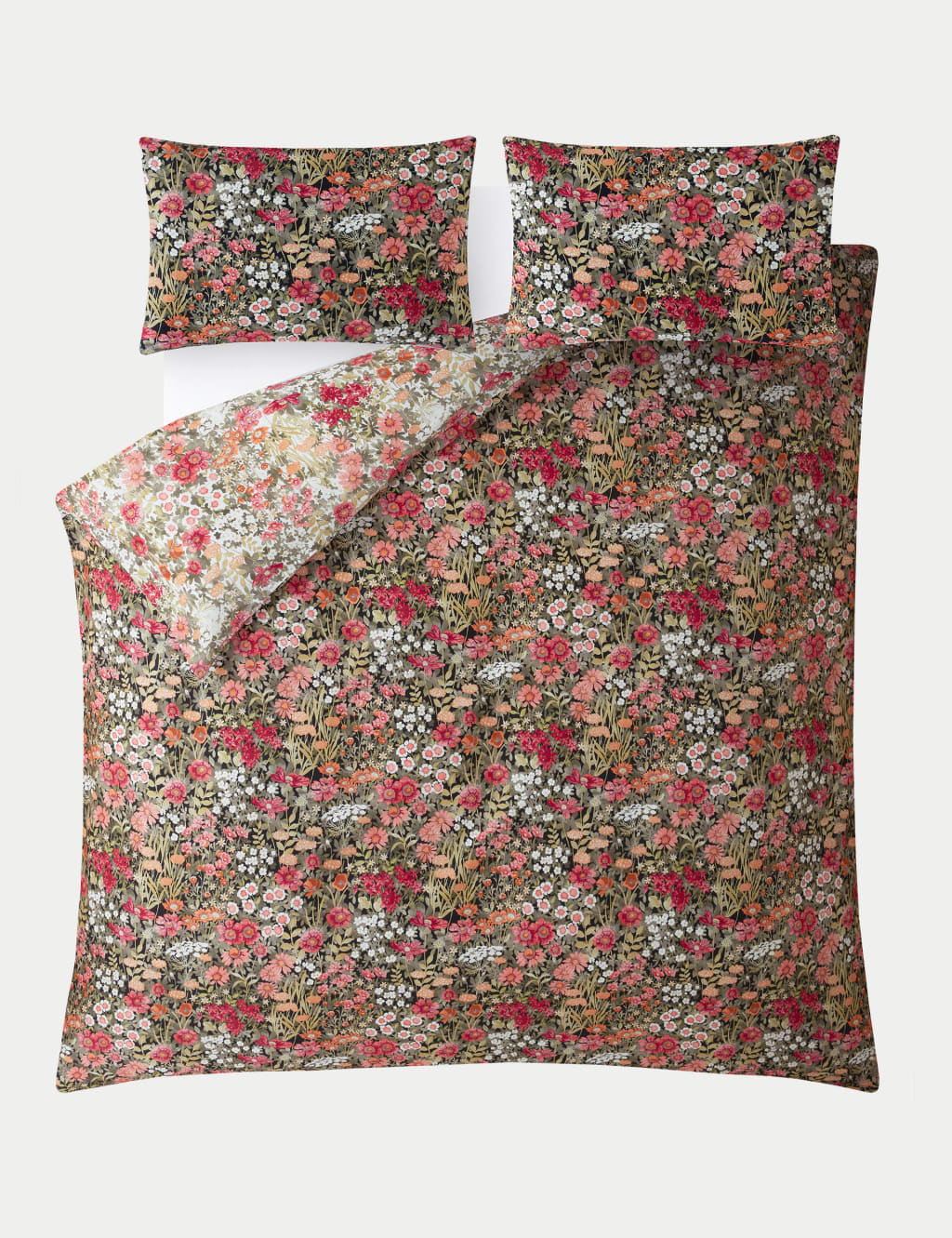 Pure Cotton Sateen Wallflower Bedding Set 5 of 9