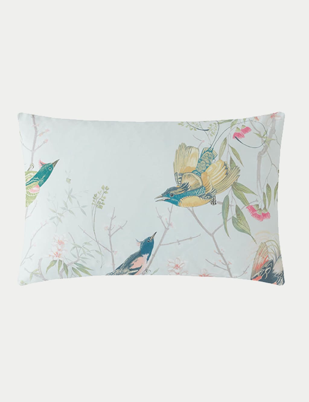 Pure Cotton Sateen Clavering Birds Bedding Set 6 of 8