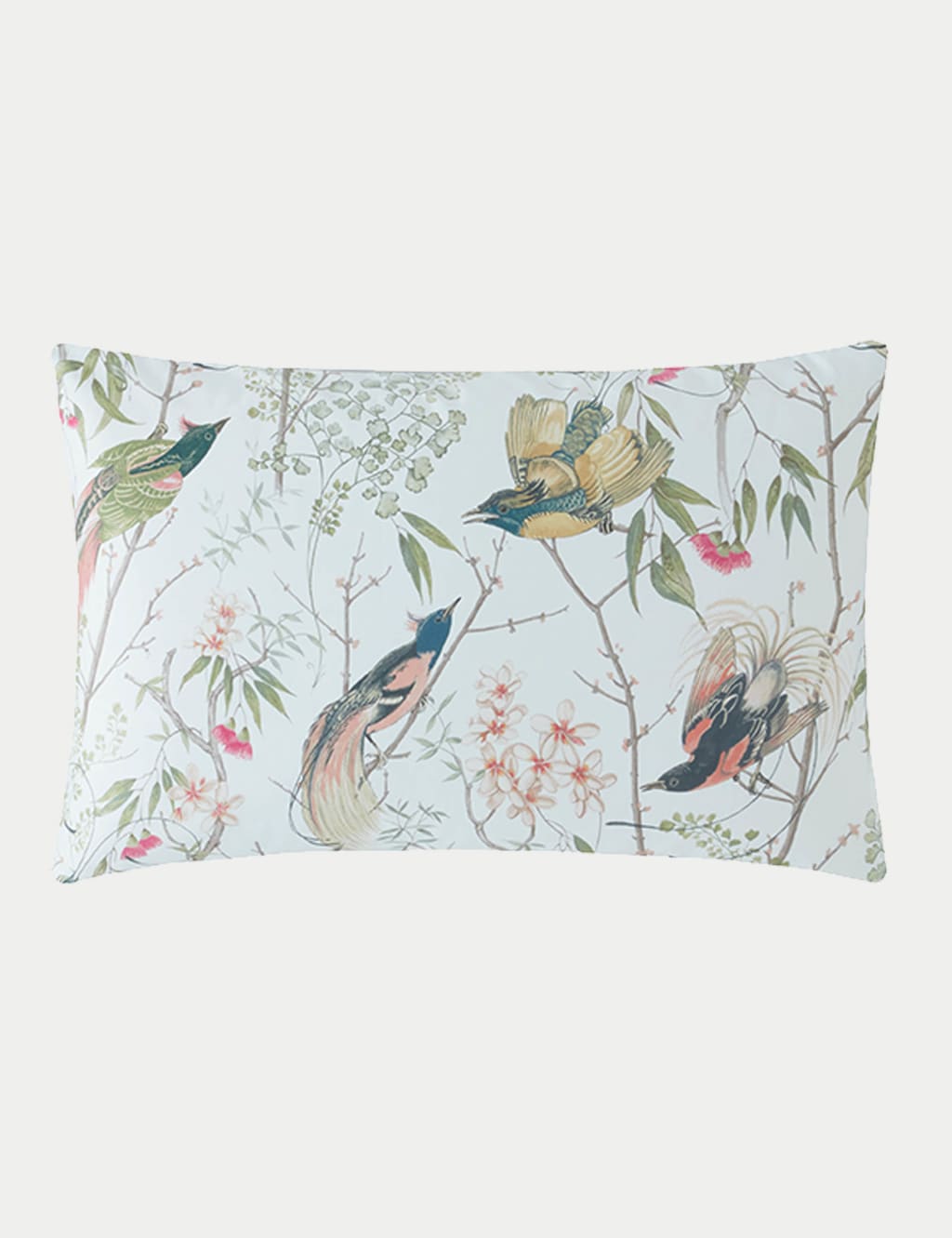 Pure Cotton Sateen Clavering Birds Bedding Set 7 of 8