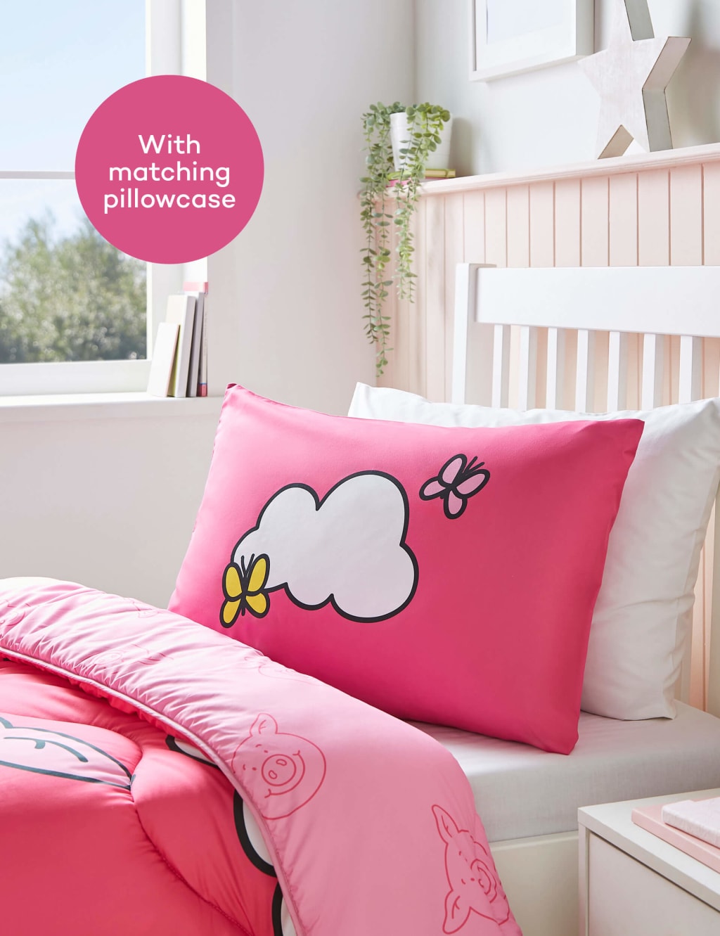 Percy Pig™ 10.5 Tog Coverless Duvet Set 4 of 8