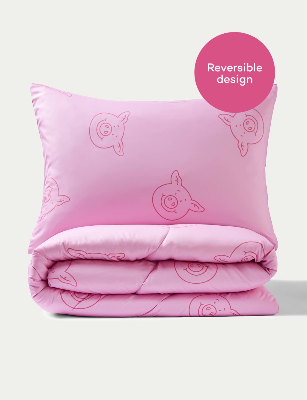 Percy Pig™ 10.5 Tog Coverless Duvet Set 6 of 8