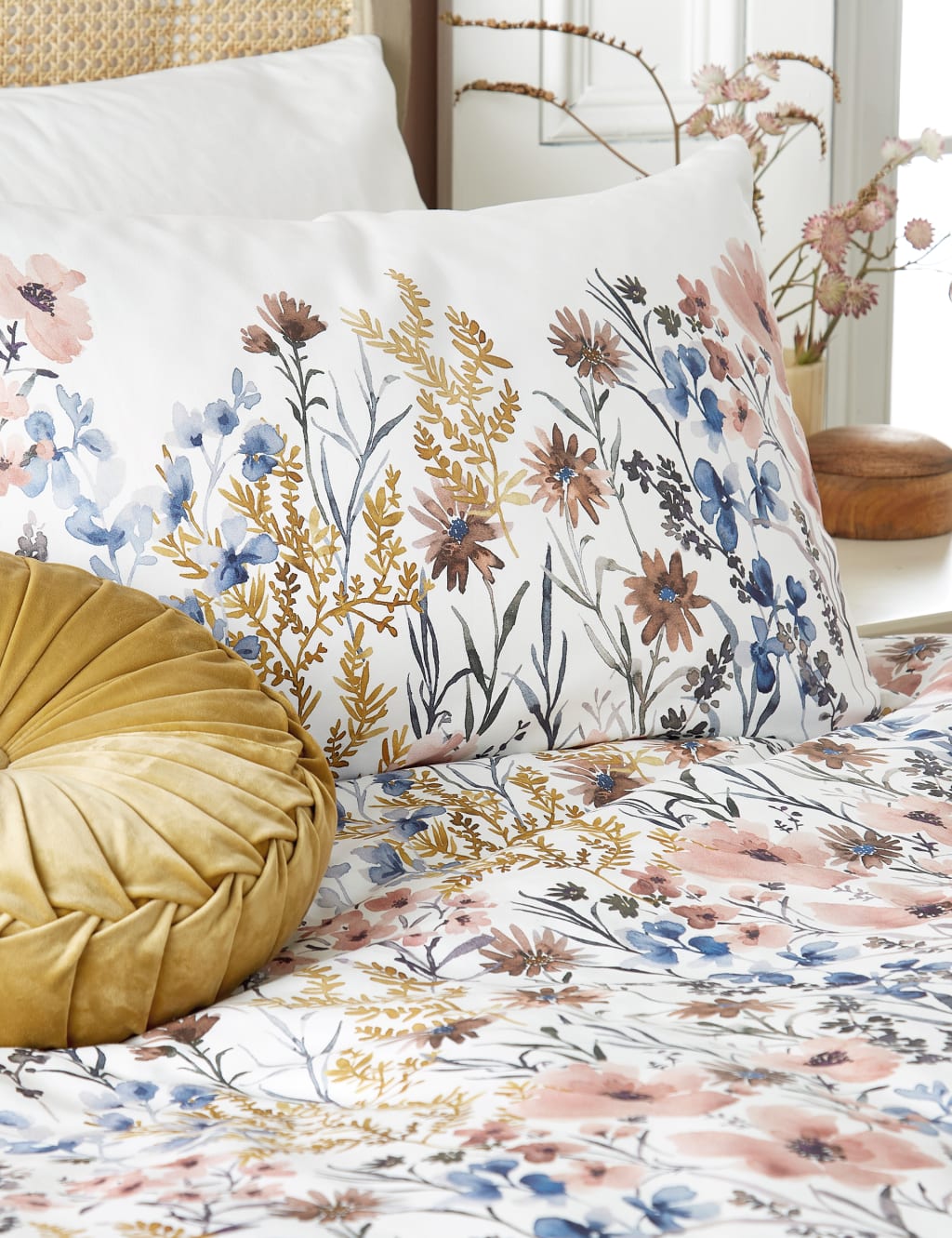 Pure Cotton Sateen Aspden Bedding Set 2 of 4