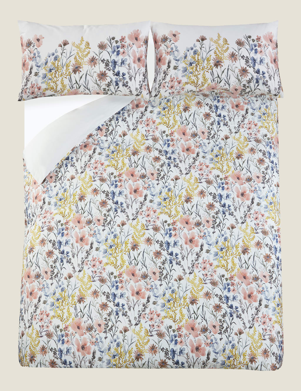 Pure Cotton Sateen Aspden Bedding Set 4 of 4