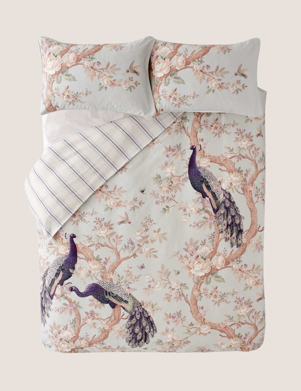 Pure Cotton Sateen Belvedere Bedding Set 4 of 4