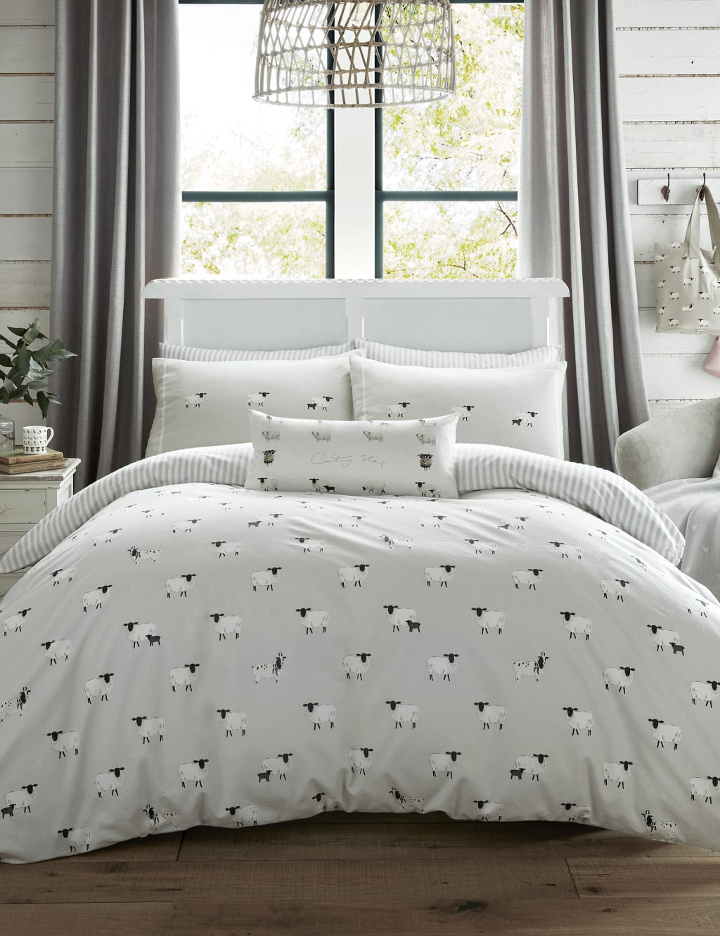 2pk Brushed Cotton Oxford Pillowcases 3 of 3
