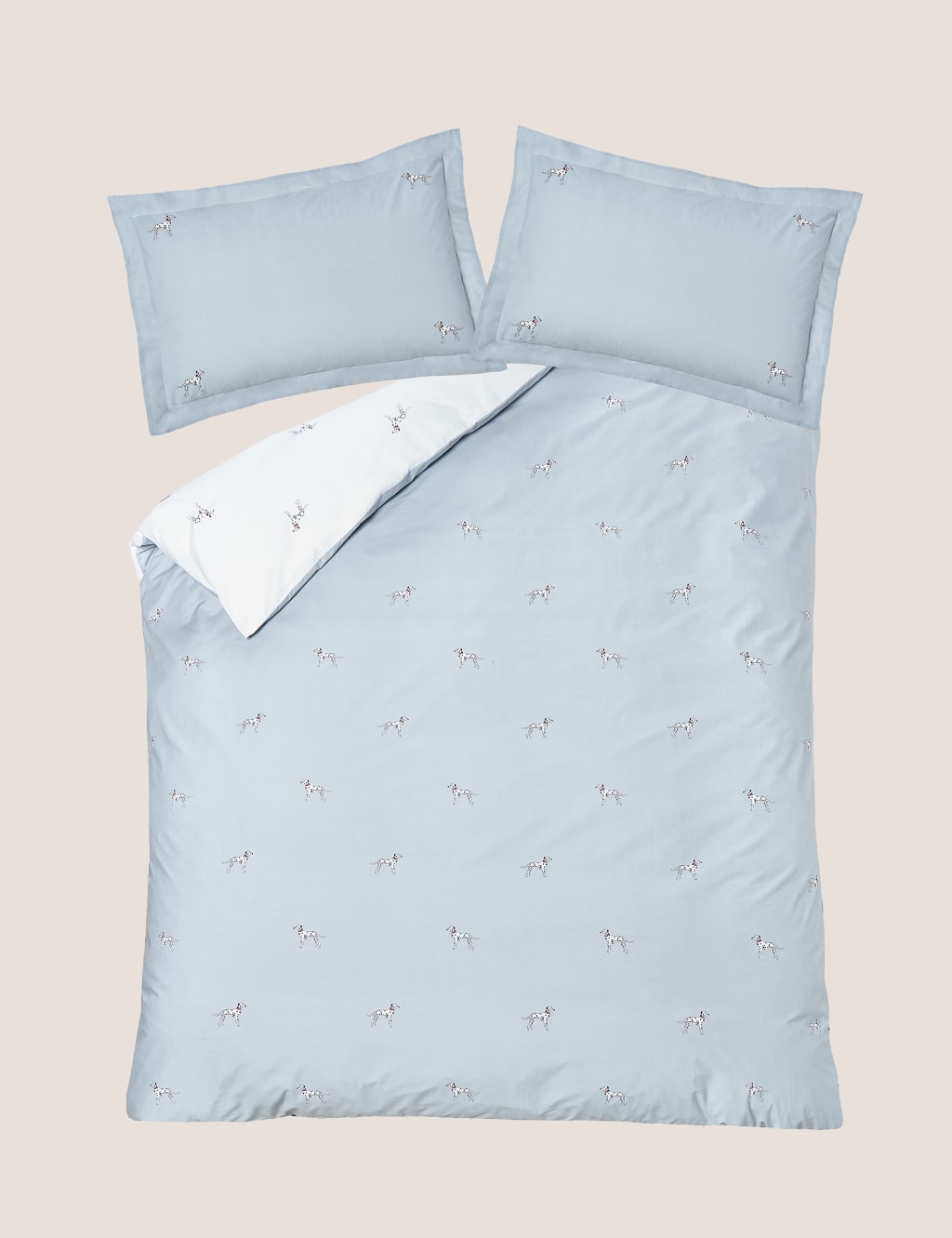 Pure Cotton Dalmatian Bedding Set Sophie Allport M S