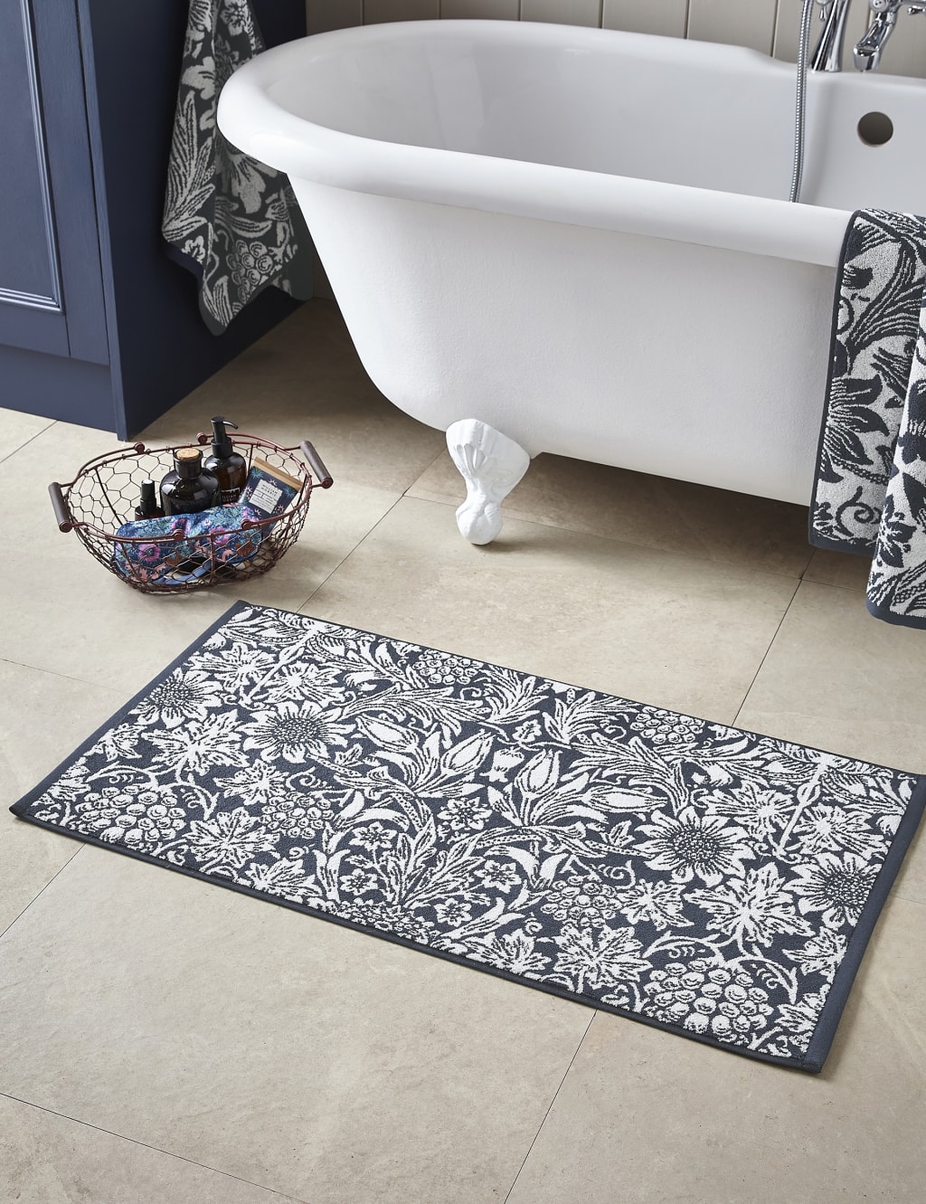 Pure Cotton Sunflower Bath Mat 2 of 3