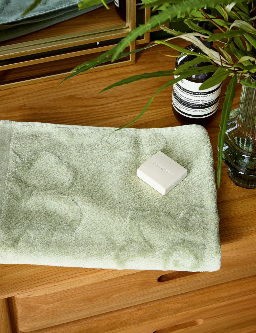 Pure Cotton Magnolia Textured Towel 3 of 4