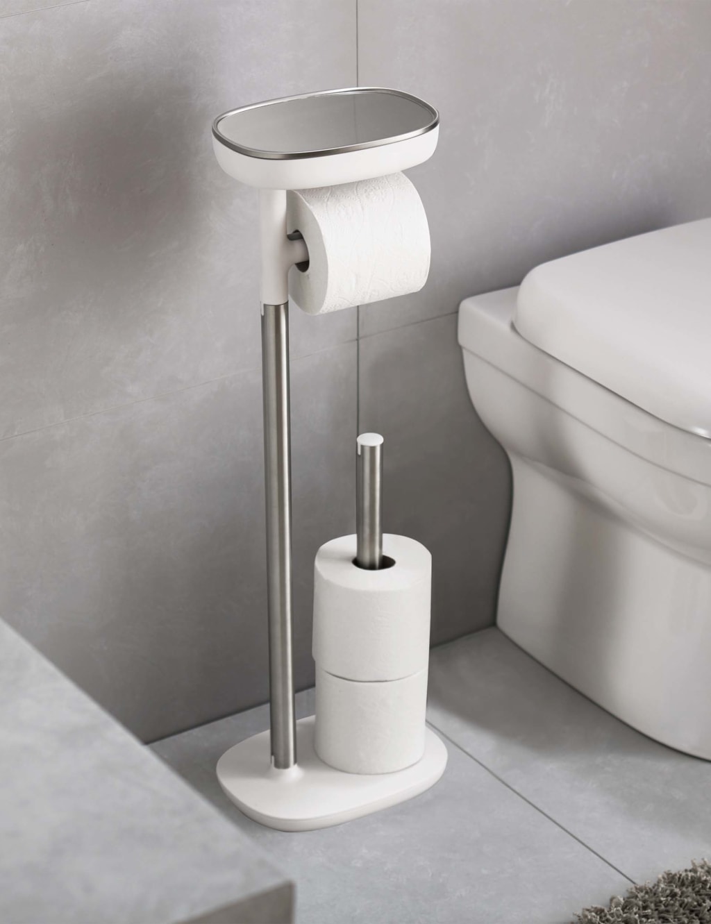 EasyStore Toilet Roll Caddy 1 of 6