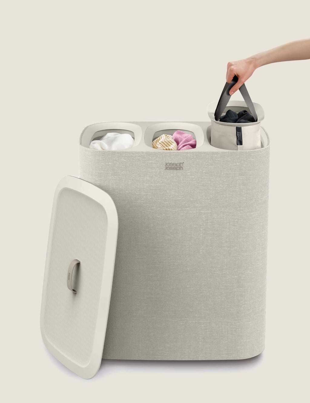 Tota Trio 90L Laundry Separation Basket 1 of 5