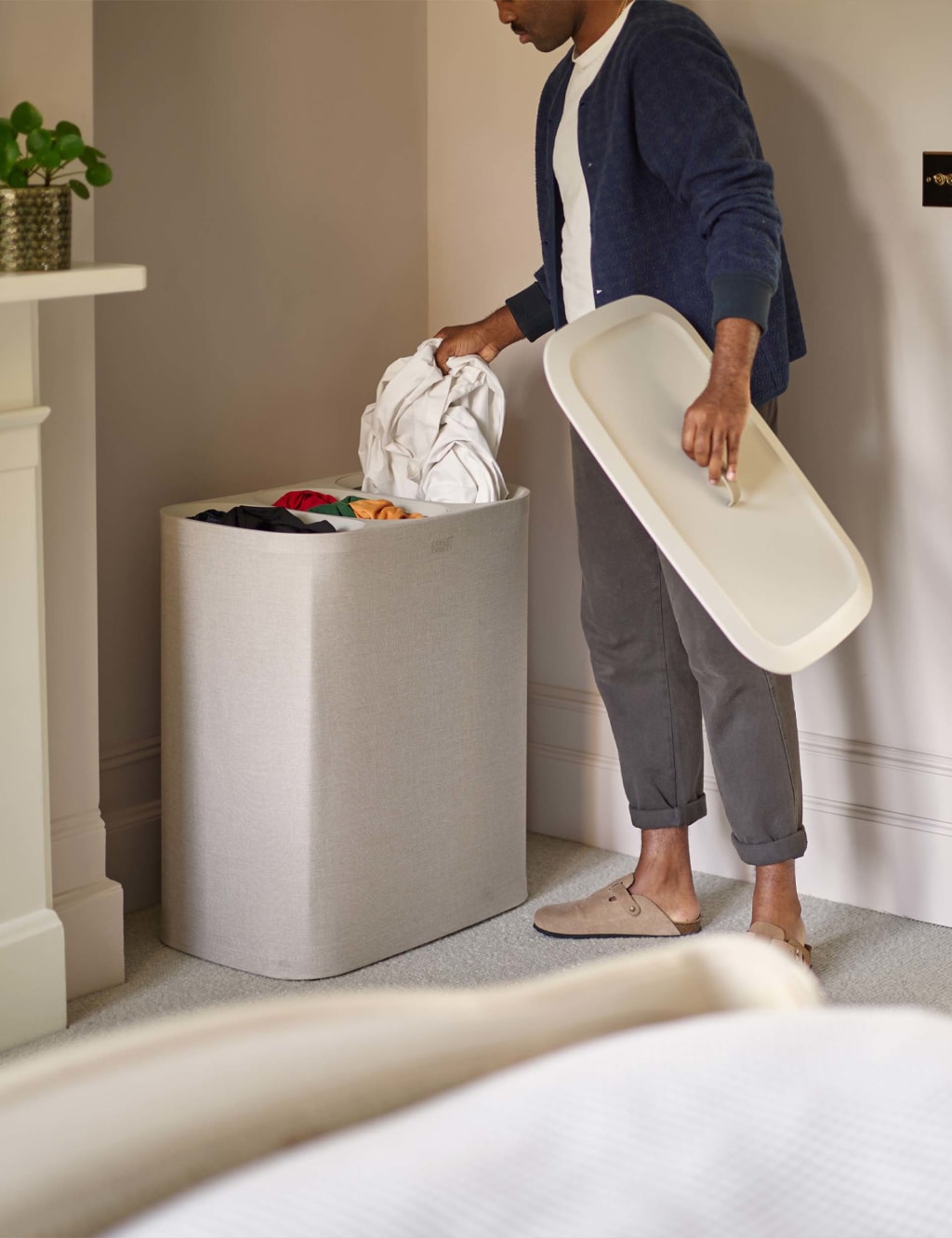 Tota Trio 90L Laundry Separation Basket 4 of 5