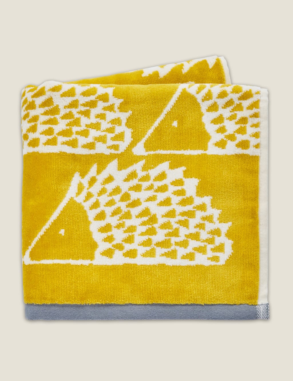 Pure Cotton Hedgehog Towel 1 of 3