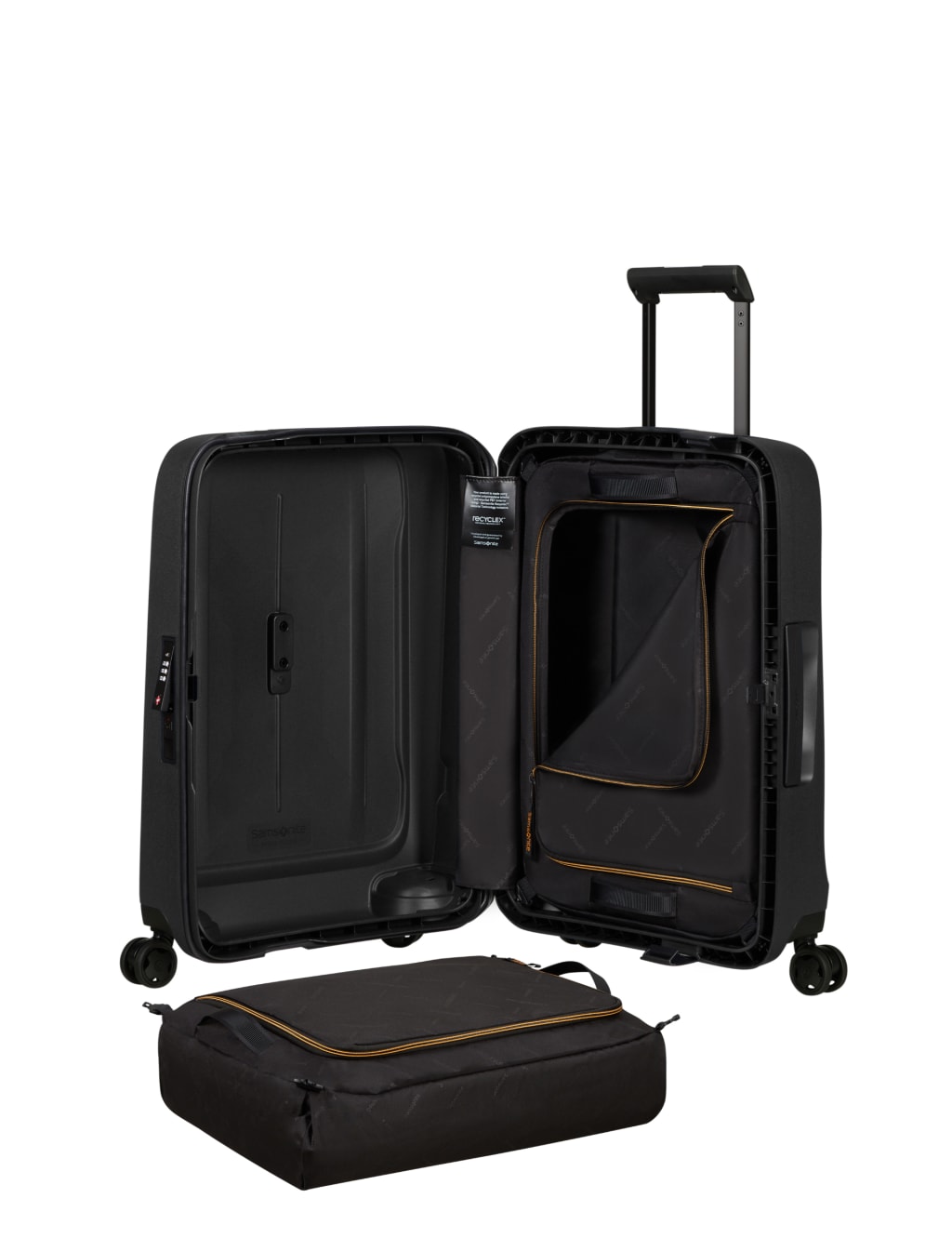 Essens 4 Wheel Hard Shell Cabin Suitcase