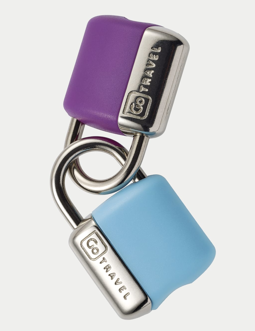 Set of 2 Glo Key Suitcase Locks