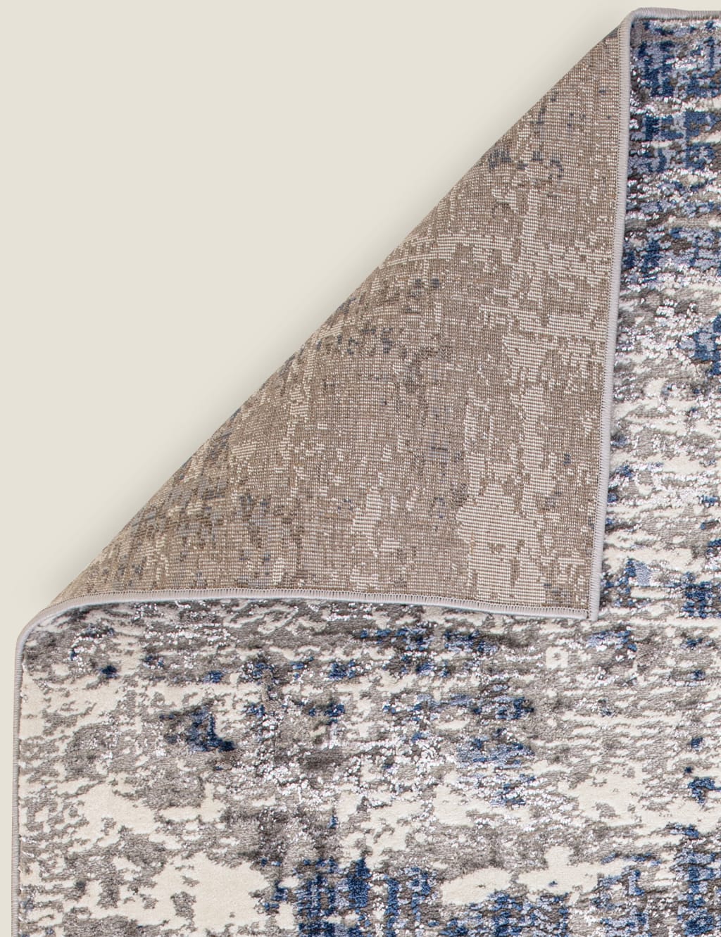 Orion Abstract Metallic Rug 5 of 7