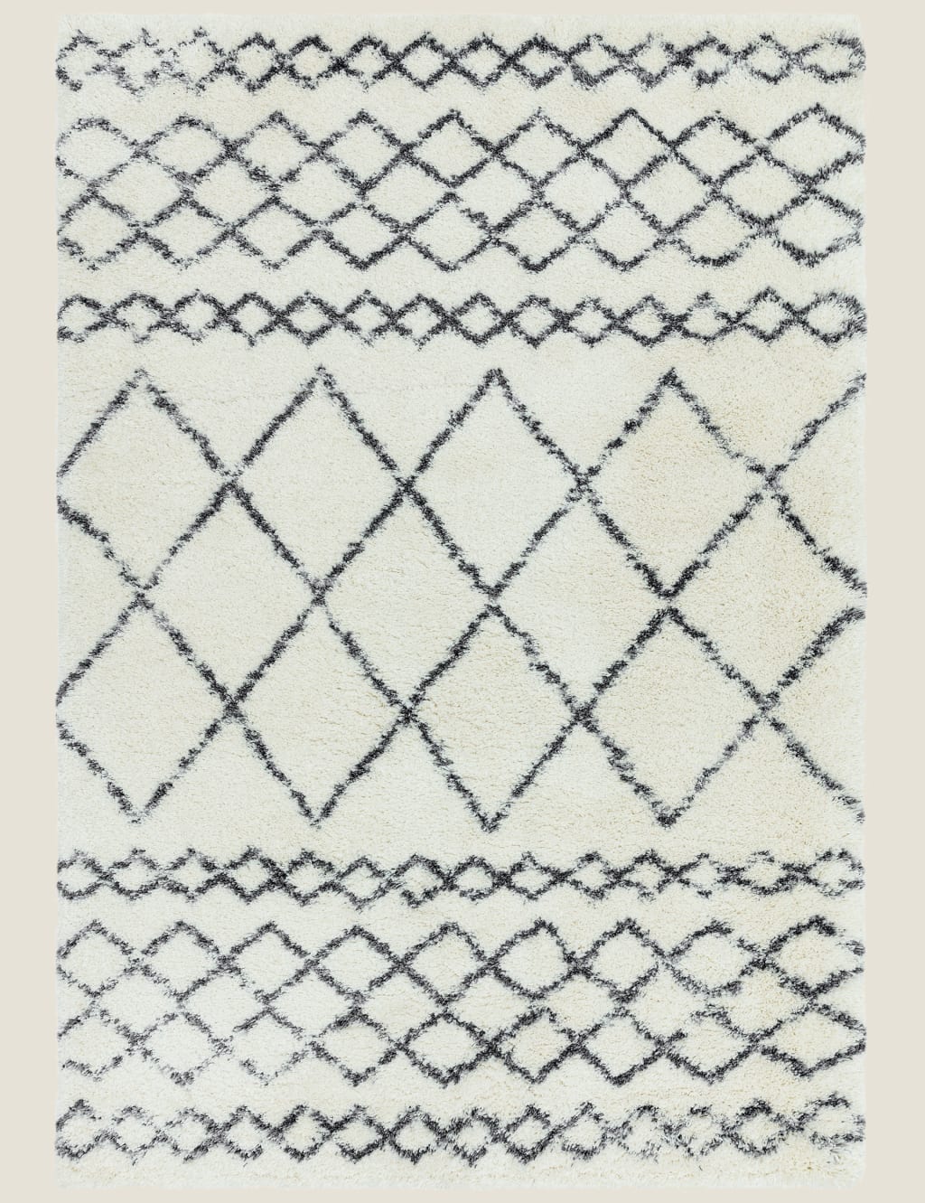 Alto Moroccan Shaggy Rug 2 of 6